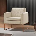 Poltrona Apolo Base Metálica Bronze