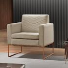 Poltrona Apolo Base Metálica Bronze