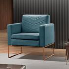 Poltrona Apolo Base Metálica Bronze