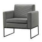 Poltrona Apolo Base Metálica Preta