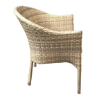 Poltrona Área Externa Com Almofada Fibra Sintética E Estrutur