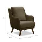 Poltrona Arezo Capuccino