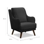 Poltrona Arezo Cinza