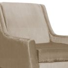 Poltrona Ariane Luxo Suede Cores - Ds Estofados - Capuccino