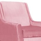 Poltrona Ariane Luxo Suede Cores - Ds Estofados - Rosa