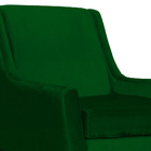 Poltrona Ariane Luxo Suede Cores - Ds Estofados - Verde