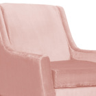 Poltrona Ariane Requinte Veludo Cores - Ds Estofados - Rosa