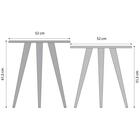 Poltrona Aspen E Mesas Laterais Bia Dmonegatto