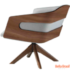 Poltrona Asuna Estofada Giratória