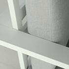 POLTRONA ATHENA ALU  BCO NATERIAL