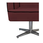 Poltrona Athena Base Giratória Metal Corano  - Doce Sonho Móv