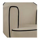 Poltrona Athena Base Giratória Metal Suede  - Doce Sonho Móve