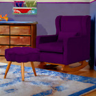 Poltrona Aurora Amamentação Balanço - Sala De Estar - Quarto