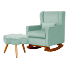 Poltrona Aurora Amamentação Balanço - Sala De Estar - Quarto