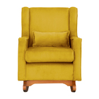 Poltrona Aurora Amamentação Balanço - Sala De Estar - Quarto