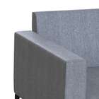 Poltrona Ayla Preta E Cinza