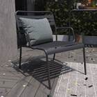 POLTRONA BAIXA CAFE II AÇO CINZA