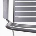 POLTRONA BAIXA CAFE II AÇO CINZA