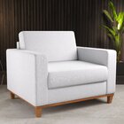 Poltrona Baixa Em Linho Livia Yescasa Gelo