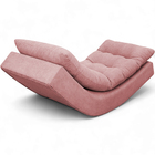 Poltrona Balance Exclusiva Bouclé Premium De Luxo Com Leve Ba