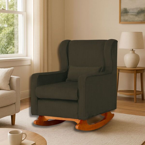 Poltrona Balanço Para Sala Amamentação E Descanso Valentina L