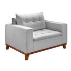 Poltrona Bally Linho Cinza