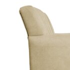 Poltrona Base Giratória De Madeira Lauren Maranata Estofados