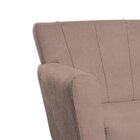 Poltrona Base Giratória De Metal Lauren Maranata Esfofados Ro