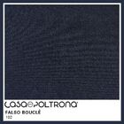 Poltrona Base Giratória Ouro Fosco Évora Bouclê Azul Marinho