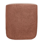 Poltrona Base Giratória Suécia Corano Nozes Com Linho Areia K