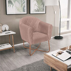 Poltrona Base X Omodei Geane Linho