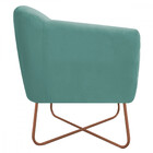 Poltrona Base X Omodei Geane Linho