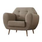 Poltrona Beegees Linho Bege