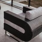 Poltrona Begônia Fibra E Aluminio De Jardim Sala Varanda