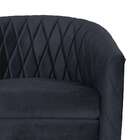 Poltrona Bela Veludo  Preto