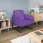 Poltrona Bella Base De Ferro Preta Corano - Amarena Móveis -