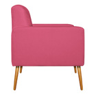 Poltrona Bella Pés Palito Mel Corano - Amarena Móveis - Pink