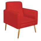 Poltrona Bella Pés Palito Mel Corano - Amarena Móveis - Verme