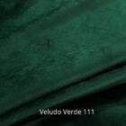 Poltrona Bella Veludo Verde Base Em Metal Preto