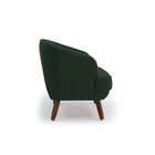 Poltrona Betania Algodão Verde Oliva