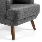 Poltrona Betânia Cinza Escuro