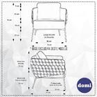 Poltrona Blenda Base Fixa Veludo Rose