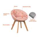 Poltrona Bona Botonê Rosa