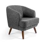 Poltrona Borges Cinza Escuro