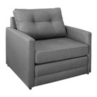 Poltrona Boston Veludo Pés Plástico Preto - D'rossi - Cinza