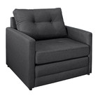 Poltrona Boston Veludo Pés Plástico Preto - D'rossi - Grafite