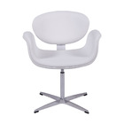 Poltrona Boxbit Tulipa Estofada Branca