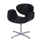 Poltrona Boxbit Tulipa Estofada Preta