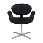 Poltrona Boxbit Tulipa Estofada Preta