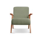 Poltrona Braço De Madeira Laguna Verde